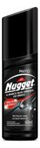 2X Polidor De Sapato Líquido Preto Nugget Frasco 60Ml