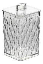 2X Porta Cotonete Algodão Suporte Luxo Organizador Pia Banhe