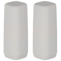 2x Porta Escova de Dente Portatil 750ml OU Aura Bege