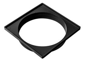 2X Porta Grelha 15X15 Cm (Preto)