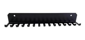 2X Porta Medalhas Em Aço Preto 15 Ganchos Diversos Esportes