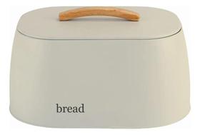 2X Porta Pão Grande Lata Pães Metalla Bread Com Tampa Sense