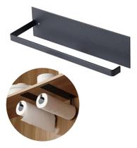 2X Porta Papel Toalha Multiuso Ferro Suporte Parede De Cozin