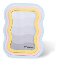 2X Porta Retrato 10X15 Infantil Candy Color Bebe Rosa ul B