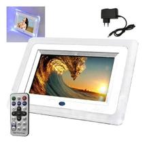 2X Porta Retrato Digital 7 Polegadas Lcd Relógio Mp3 Sd Usb 2X Porta Retrato Digital 7 Polegadas Lcd Relógio Mp3 Sd Usb