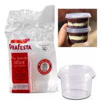 2X Pote Descartável Redondo 145Ml Microondas Freezer Tampa 7 2X Pote Descartável Redondo 145Ml Microondas Freezer Tampa 7