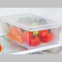2X Pote Organizador Geladeira Para Legumes Frutas Tampa Orde 2X Pote Organizador Geladeira Para Legumes Frutas Tampa Orde