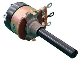 2x Potenciometro 1k 23mm L40 Linear Com Chave