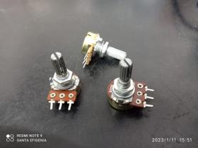 2x Potenciometro 200kb 16mm L20 Linear