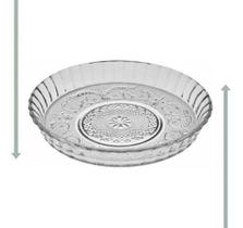 2X Prato Para Bolo Pudim Com Borda 30Cm Kig Glassware