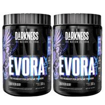 2x Pré Treino Evora XT Cafeina Darkness Neon Berry 300g