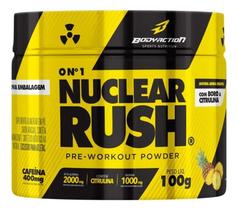 2X Pre Treino Nuclear Rush 100G Nova Formula Boro E Citrolin