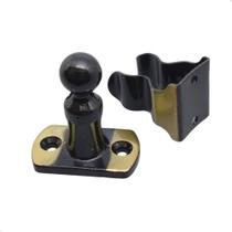2X Prendedor Trava Para Porta Ouro Latonado Oxidado União Mu 2X Prendedor Trava Para Porta Ouro Latonado Oxidado União Mu