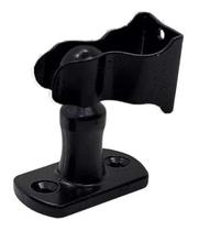 2X Prendedor Trava Porta Tradicional Latão Preto Cor Unico