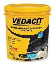2X Primer Eco Vedacit 1 Litro Base Agua Manta Adesiva Asfalt