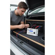 2x Processador Áudio 4 Canais Digital Som Automotivo Branco