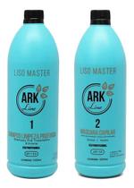 2X Progressiva Liso Master Azul - Creme Alisante 2X1