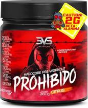 2X Prohibido Pré Treino 360G Sabor: Citrus - Fórmula Exclusi 2X Prohibido Pré Treino 360G Sabor: Citrus - Fórmula Exclusi