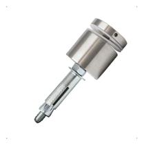 2X Prolongador Aço Inox 304 Para Vidro Guarda-Corpo