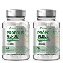 2x Propolis Verde Immune Complex Com D3 C Zinco 500Mg 120Cáps