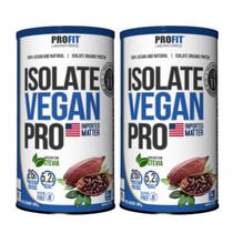 2x Proteína Vegana Isolate Vegan Pro Profit Cacau 480g