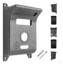 2X Protetor Cinza Para Interfone Video Porteiro 1010 Intelbr