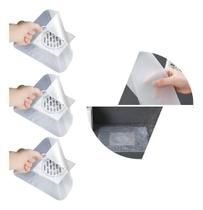 2X Protetor De Ralo Silicone Anti Odor E Insetos 20X20Cm 3 U