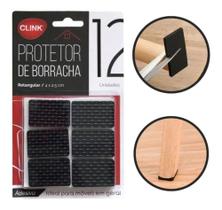 2X Protetor Móveis Cadeiras Mesa Emborrachado Retangular 4X2