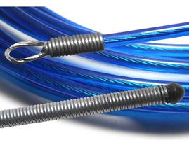 2X Puxa Fio Passa Fio Guia Profissional Cabo Alma De Aço 30M