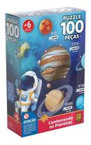 2X Puzzle 100 Peças Conhecendo Os Planetas Grow 2X Puzzle 100 Peças Conhecendo Os Planetas Grow