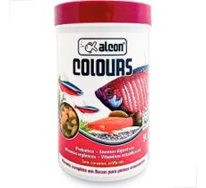 2X Ração Peixe Alcon Colors Flocos 50G Realça A Cor Completo