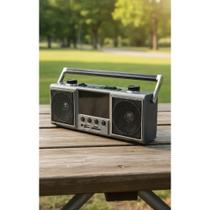 2x Rádio Portátil AM/FM/MP3 c/ USB e SD - Bivolt