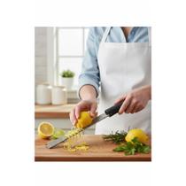2x Ralador Inox Zester Cinza - Cortes Finos e Precisos 2x Ralador Inox Zester Cinza - Cortes Finos e Precisos