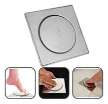 2X Ralo Click Dami 10X10 Inteligente Pop Up Inox Oculto Invi