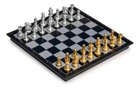 2X Rancho Urbano Ub Tabuleiro De Xadrez Luxo Dourado E Prate