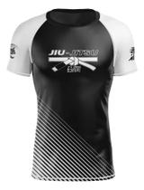 2X Rash Guard Jiu-Jitsu Manga Curta Cor Faixa Treino Proteçã