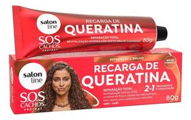 2X Recarga Queratina Salon Line Sos Cachos Reparação Total 8 2X Recarga Queratina Salon Line Sos Cachos Reparação Total 8