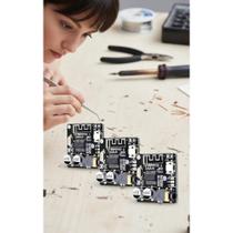 2x Receptor Bluetooth 5.0 Áudio P/ Som MP3 - Kit 3 Unidades