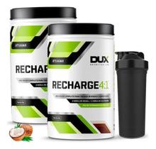 2X Recharge 4:1 1Kg Sabores Dux Coqueteleira Pós Treino Coco