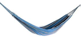 2X Rede De Dormir Solteiro Cinza Listrado 100% Algodão