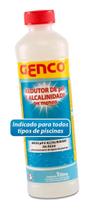 2X Redutor De Ph E Alcalinidade Genco Ph Menos Piscina 1 Lit