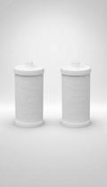 2x Refil Filtro Água Polipropileno Carvão 5 Micras 2x Refil Filtro Água Polipropileno Carvão 5 Micras