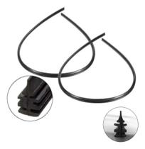 2X Refil Limpador Para-Brisa Automotivo 3 Unidades Borracha