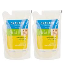 2x Refil Sabonete Líquido Glicerina Granado Bebê Tradicional 250ml - 2x Refil Sabonete Líquido Glicerina Granado Bebê Tradicional 250ml -
