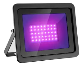 2X Refletor 10W Led Ultra Violeta Luz Negra Festas Dj Aaatop