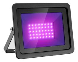 2X Refletor 10W Led Ultra Violeta Luz Negra Festas Dj Aaatop