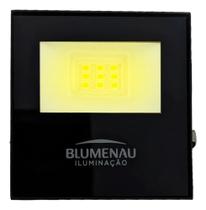 2X Refletor Led Luz Amarela 10W 3000K Branco Quente Decoraçã