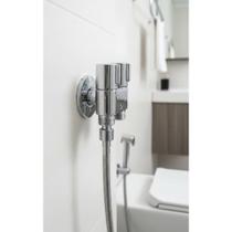 2x Registro Duplo Metal 2 Saídas: Máquina Lavar, Cozinha, La