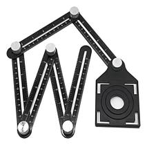 2X Régua Com Liga Alumínio Ajustável Titanium 0581