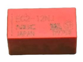 2x Rele 12v 2amp - Ec2-12nj 8 Pinos Nec